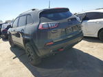 2019 Jeep Cherokee Trailhawk Gray vin: 1C4PJMBNXKD437284