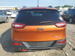 2015 Jeep Cherokee Trailhawk Orange vin: 1C4PJMBS0FW693577