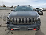 2016 Jeep Cherokee Trailhawk Green vin: 1C4PJMBS0GW102875