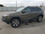 2016 Jeep Cherokee Trailhawk Green vin: 1C4PJMBS0GW102875