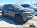 2016 Jeep Cherokee Trailhawk Black vin: 1C4PJMBS0GW109597