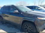 2016 Jeep Cherokee Trailhawk Black vin: 1C4PJMBS0GW109597