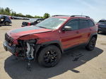 2016 Jeep Cherokee Trailhawk Красный vin: 1C4PJMBS0GW146066