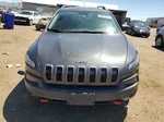 2016 Jeep Cherokee Trailhawk Charcoal vin: 1C4PJMBS0GW246023