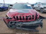 2016 Jeep Cherokee Trailhawk Red vin: 1C4PJMBS0GW256213