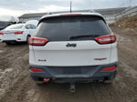 2014 Jeep Cherokee Trailhawk White vin: 1C4PJMBS1EW200410