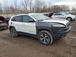 2014 Jeep Cherokee Trailhawk White vin: 1C4PJMBS1EW200410