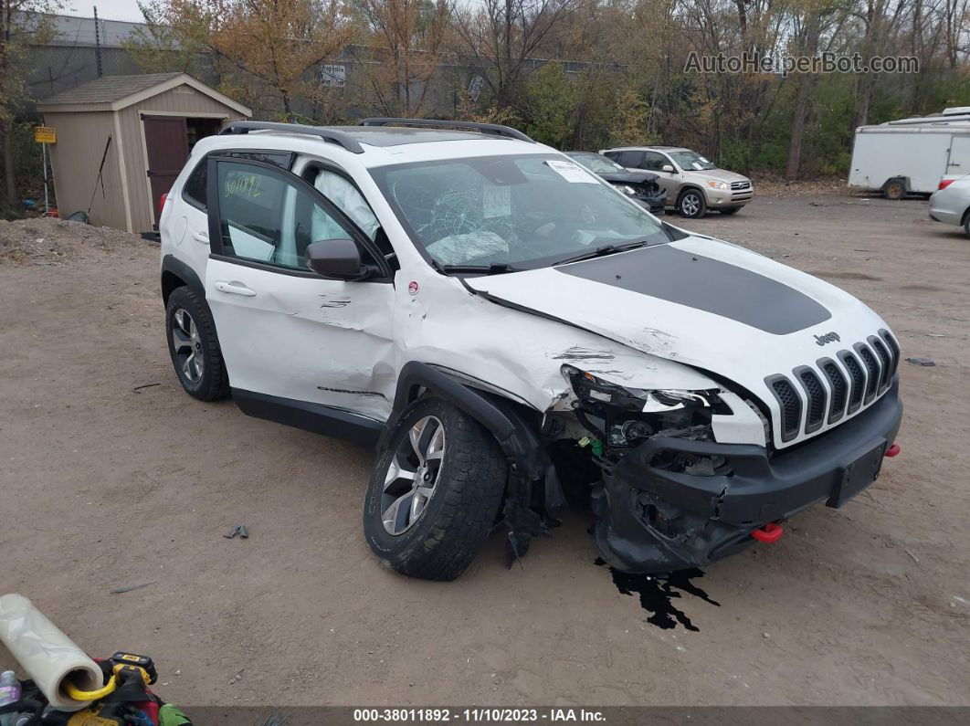 2014 Jeep Cherokee Trailhawk Белый vin: 1C4PJMBS1EW201718