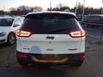 2016 Jeep Cherokee Trailhawk White vin: 1C4PJMBS1GW359401