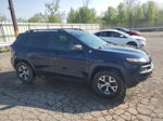 2014 Jeep Cherokee Trailhawk Blue vin: 1C4PJMBS2EW180250