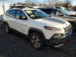 2014 Jeep Cherokee Trailhawk Белый vin: 1C4PJMBS2EW180359