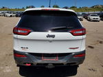 2015 Jeep Cherokee Trailhawk White vin: 1C4PJMBS2FW652299