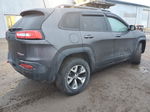 2016 Jeep Cherokee Trailhawk Gray vin: 1C4PJMBS2GW149857