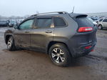 2016 Jeep Cherokee Trailhawk Gray vin: 1C4PJMBS2GW149857