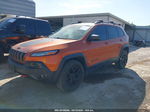 2016 Jeep Cherokee Trailhawk Orange vin: 1C4PJMBS2GW278522