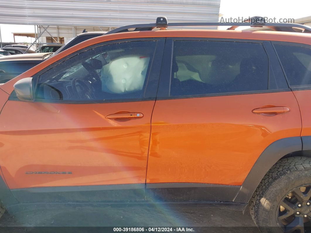 2016 Jeep Cherokee Trailhawk Orange vin: 1C4PJMBS2GW278522