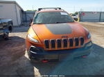 2016 Jeep Cherokee Trailhawk Orange vin: 1C4PJMBS2GW278522