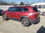 2016 Jeep Cherokee Trailhawk Red vin: 1C4PJMBS2GW309767