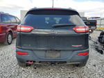 2015 Jeep Cherokee Trailhawk Black vin: 1C4PJMBS3FW525318