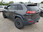 2015 Jeep Cherokee Trailhawk Gray vin: 1C4PJMBS3FW699423