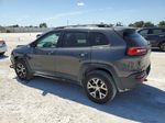 2016 Jeep Cherokee Trailhawk Gray vin: 1C4PJMBS3GW143517