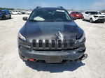 2016 Jeep Cherokee Trailhawk Gray vin: 1C4PJMBS3GW143517