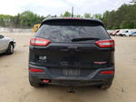 2014 Jeep Cherokee Trailhawk Black vin: 1C4PJMBS4EW267891