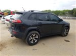 2014 Jeep Cherokee Trailhawk Black vin: 1C4PJMBS4EW267891