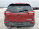 2015 Jeep Cherokee Trailhawk Red vin: 1C4PJMBS4FW668097