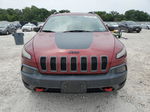 2015 Jeep Cherokee Trailhawk Red vin: 1C4PJMBS4FW668097