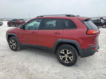 2015 Jeep Cherokee Trailhawk Red vin: 1C4PJMBS4FW668097