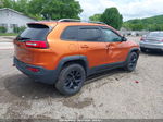 2016 Jeep Cherokee Trailhawk Orange vin: 1C4PJMBS4GW119338