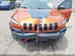 2016 Jeep Cherokee Trailhawk Orange vin: 1C4PJMBS4GW119338