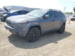 2016 Jeep Cherokee Trailhawk Charcoal vin: 1C4PJMBS4GW341247