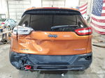 2014 Jeep Cherokee Trailhawk Orange vin: 1C4PJMBS5EW254602