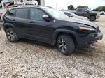 2015 Jeep Cherokee Trailhawk Черный vin: 1C4PJMBS5FW651521