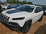 2015 Jeep Cherokee Trailhawk White vin: 1C4PJMBS5FW777555