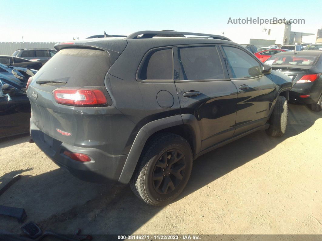 2016 Jeep Cherokee Trailhawk Gray vin: 1C4PJMBS5GW236071