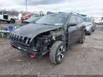 2016 Jeep Cherokee Trailhawk Серый vin: 1C4PJMBS5GW352502