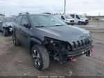 2016 Jeep Cherokee Trailhawk Gray vin: 1C4PJMBS5GW352502