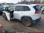 2014 Jeep Cherokee Trailhawk White vin: 1C4PJMBS6EW277158