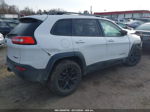 2014 Jeep Cherokee Trailhawk White vin: 1C4PJMBS6EW277158