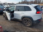 2014 Jeep Cherokee Trailhawk White vin: 1C4PJMBS6EW277158