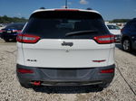 2015 Jeep Cherokee Trailhawk White vin: 1C4PJMBS6FW624537