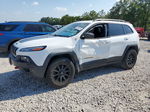 2015 Jeep Cherokee Trailhawk White vin: 1C4PJMBS6FW624537