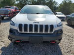 2015 Jeep Cherokee Trailhawk White vin: 1C4PJMBS6FW624537