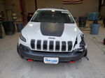 2016 Jeep Cherokee Trailhawk White vin: 1C4PJMBS6GW335255