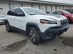 2015 Jeep Cherokee Trailhawk White vin: 1C4PJMBS7FW512264