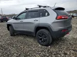 2015 Jeep Cherokee Trailhawk Silver vin: 1C4PJMBS7FW625843