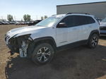 2014 Jeep Cherokee Trailhawk White vin: 1C4PJMBS8EW203143